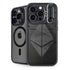 Ethereum Textured Logo iPhone 16 Pro Kickstand Case